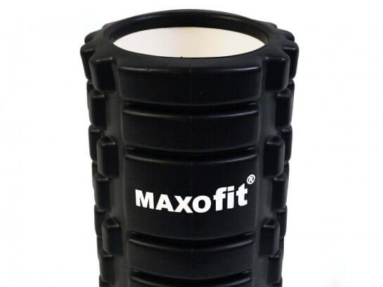 MAXOfit Faszienrolle 33x14 cm - Schwarz