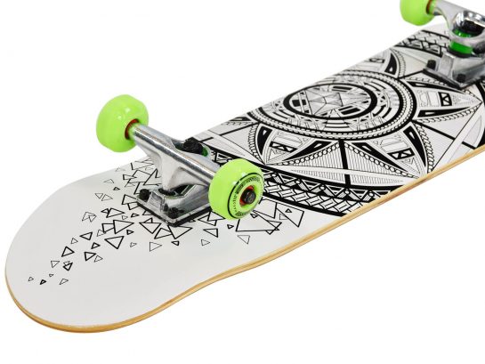 MAXOfit Skateboard "GeoLines"