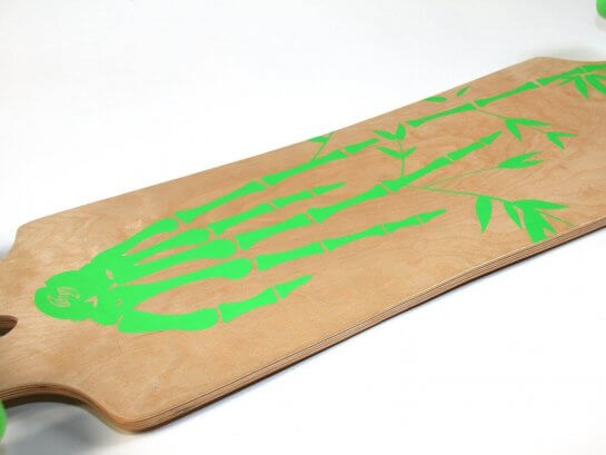 MAXOfit Longboard "Bamboo Race No. 4", 107 cm