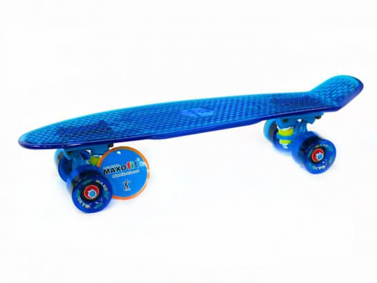 MAXOfit Mini Retro Skateboard "Amazonas", 55 cm